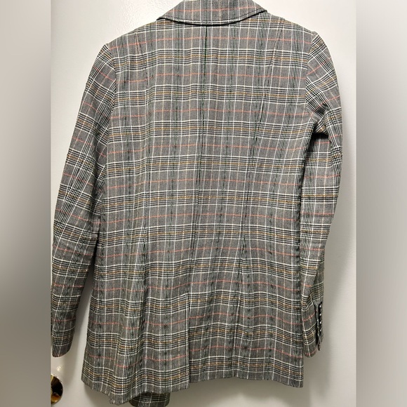 MAEVE Woman’s Multi Color Relaxed Herringbone Blazer - Picture 3 of 4